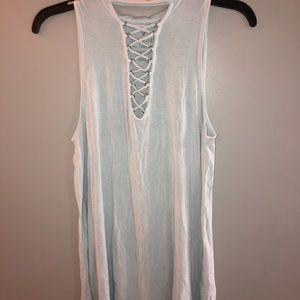 American Eagle High Neck Tank